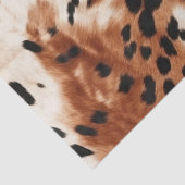 ブラウンクリーム動物の牛革 薄葉紙 (詳細)