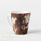 ブラウンクリーム南西コウィド カフェラテマグ (左アングル)