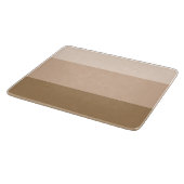 ブラウングラデーションストライプの カッティングボード (角)