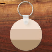 ブラウングラデーションストライプの キーホルダー (正面)