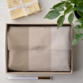 ブラウングラデーションストライプの 薄葉紙 (ギフト)