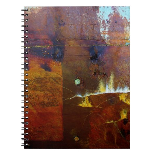 ブラウングランジスタイル ノートブック (正面)