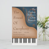 ブラウングランドピアノリサイタルポスター&コンサート (スタンド正面)