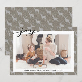 ブラウング素朴レーバーラップのスクリプエレガントトのミニマリスト シーズンカード