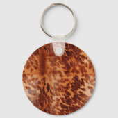 ブラウンコウィドアニマルプリント キーホルダー (正面)