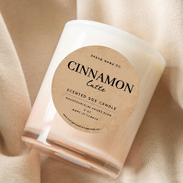 ブラウンコモダンーヒ素朴ー ラウンドシール