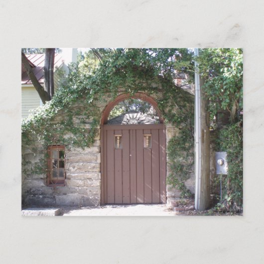 ブラウンコートヤードドア ポストカード (正面)