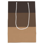 ブラウンコーヒーの三色 ミディアムペーパーバッグ (裏面)