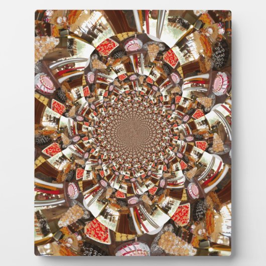 ブラウンサイケデリックヒュースのビジョン フォトプラーク (正面)