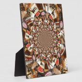 ブラウンサイケデリックヒュースのビジョン フォトプラーク (側面)