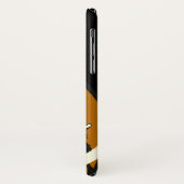 ブラウンサッカースポーツiPhone Xケース Case-Mate iPhoneケース (裏面/左)