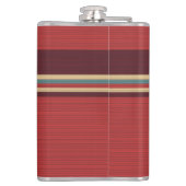 ブラウンシェードストライプ フラスク (裏面)