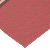 ブラウンシェードストライプ ロングテーブルランナー (コーナー)