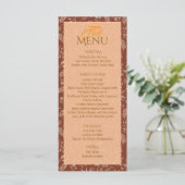 ブラウンシェード秋紅葉フラットメニュー メニュー (スタンド正面)