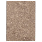 ブラウンシャモアテクスチャプリント クリップボード (裏面)