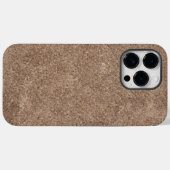 ブラウンシャモアテクスチャプリント Case-Mate iPhoneケース (裏面 (横))