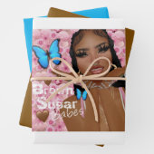 ブラウンシュガーベビーギフトラップ13 ラッピングペーパーシート (インサイチュ)