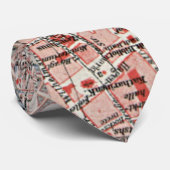 ブラウンシュワイクドイツ(1905年)のヴィンテージの地図 ネクタイ (ロール)