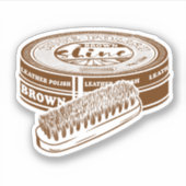 ブラウンシューポーランドスズ シール (正面)