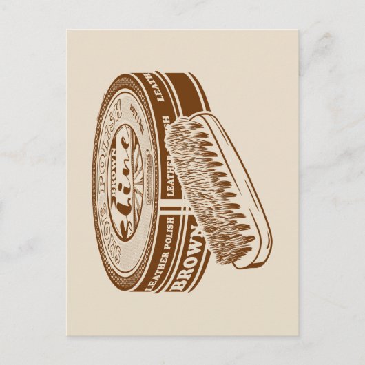 ブラウンシューポーランドスズ ポストカード (正面)