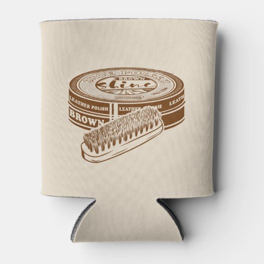 ブラウンシューポーランドスズ 缶クーラー (正面)