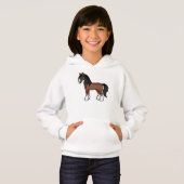 ブラウンジプシーバンナークリーデールシャーマンガートーホース (正面フル)