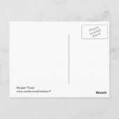 ブラウンスイスカーフ ポストカード (裏面)