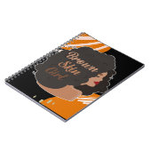 ブラウンスキンガール ノートブック (左側)