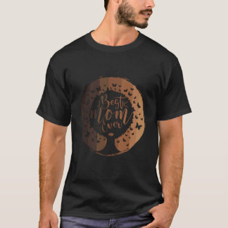 ブラウンスキンクイーンメラニンドリームビッグクイーンナチュラルA Tシャツ