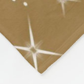 ブラウンスターカスタムフリースブランケット フリースブランケット (角)