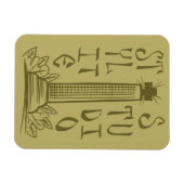 ブラウンスチライトスタジオマグネット マグネット (横)