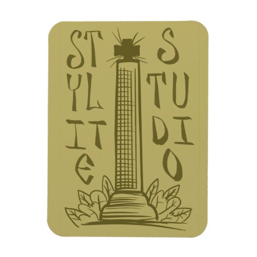 ブラウンスチライトスタジオマグネット マグネット (縦)