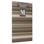 ブラウンストライプ クリップボード (右)