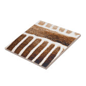 ブラウンストライプ_ タイル (側面)