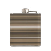 ブラウンストライプ フラスク (裏面)