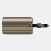 ブラウンストライプ ラゲッジタグ (裏面横)