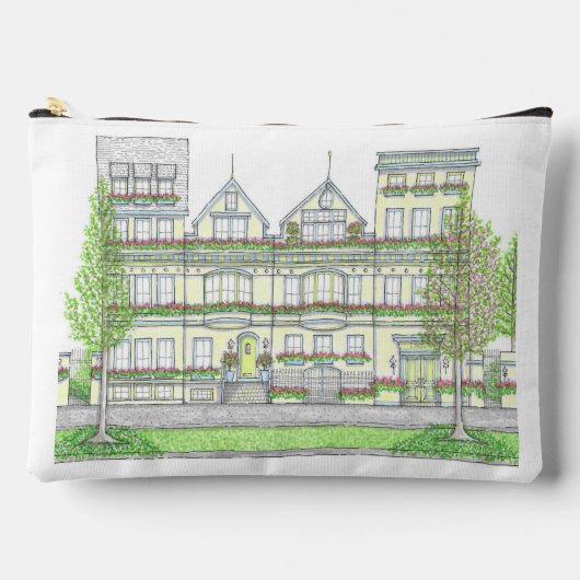 ブラウンストーンシティラージアクセサリーバッグ アクセサリーポーチ (正面)