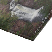 ブラウンストーン滝切断板 カッティングボード (角)