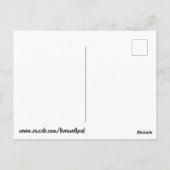 ブラウンスポッファンシーチショーLlama ポストカード (裏面)