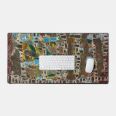 ブラウンズのデスクマットはブルース&グリーン デスクマット (キーボード&マウス)