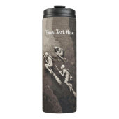 ブラウンズの飛んでいるブラウムミックス上の白い魔女3 タンブラー (正面)