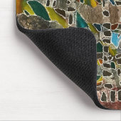 ブラウンズブルーのマウスパッド灰色と緑 マウスパッド (コーナー)