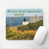 ブラウンズヘッドライトハウスメインマウスパッド マウスパッド (マウス)
