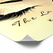 ブラウンズメイクアップアーティスト美しいスタジオラッシュズ ポスター (角)