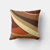 ブラウンズ、サスト、ベージュモダンコンテンポラリーデザイン クッション (裏面)