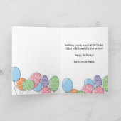 ブラウンタキシードコックパプオカバポウドッグハッピーバースデー カード (内部)