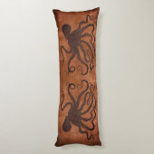 ブラウンタコonチョコレート – 抱き枕 (裏面 (縦))