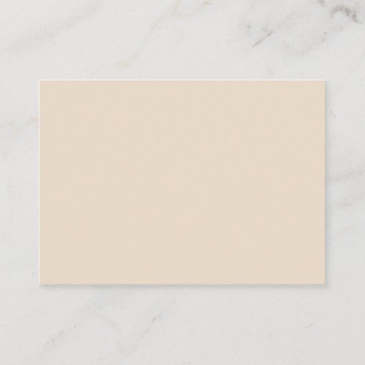 ブラウンタンエレガントボホモダンベビー本 エンクロージャーカード (裏面)