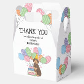 ブラウンタンオーストラリア犬誕生日ありがとう フェイバーボックス (オープン)