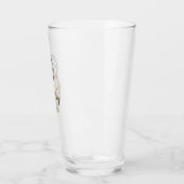 ブラウンターコイズドリームキャッチャー タンブラーグラス (左)